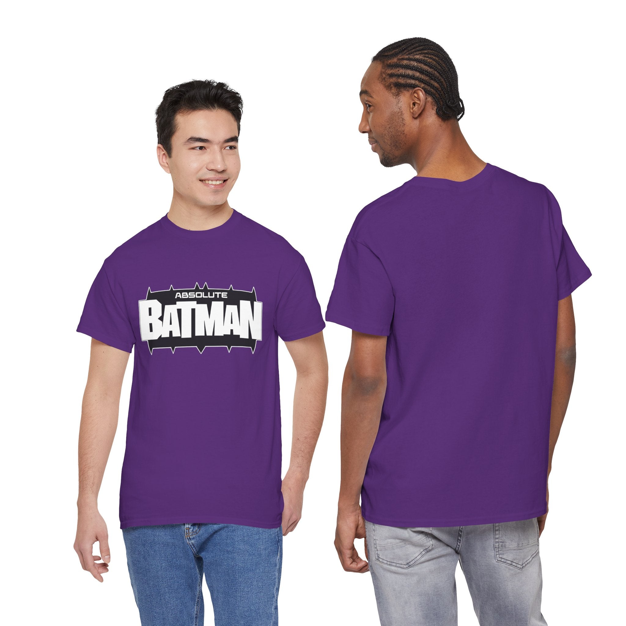 Absolute Batman Logo Unisex T-Shirt – DC Absolute Universe Gotham Knight Heavy Bat Graphic Tee