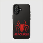 Red Spiderman Hard iPhone Case - Drkheroz
