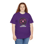 Teen Titans Star Graphic Tee — DC Star Sapphire Gem Logo T-Shirt