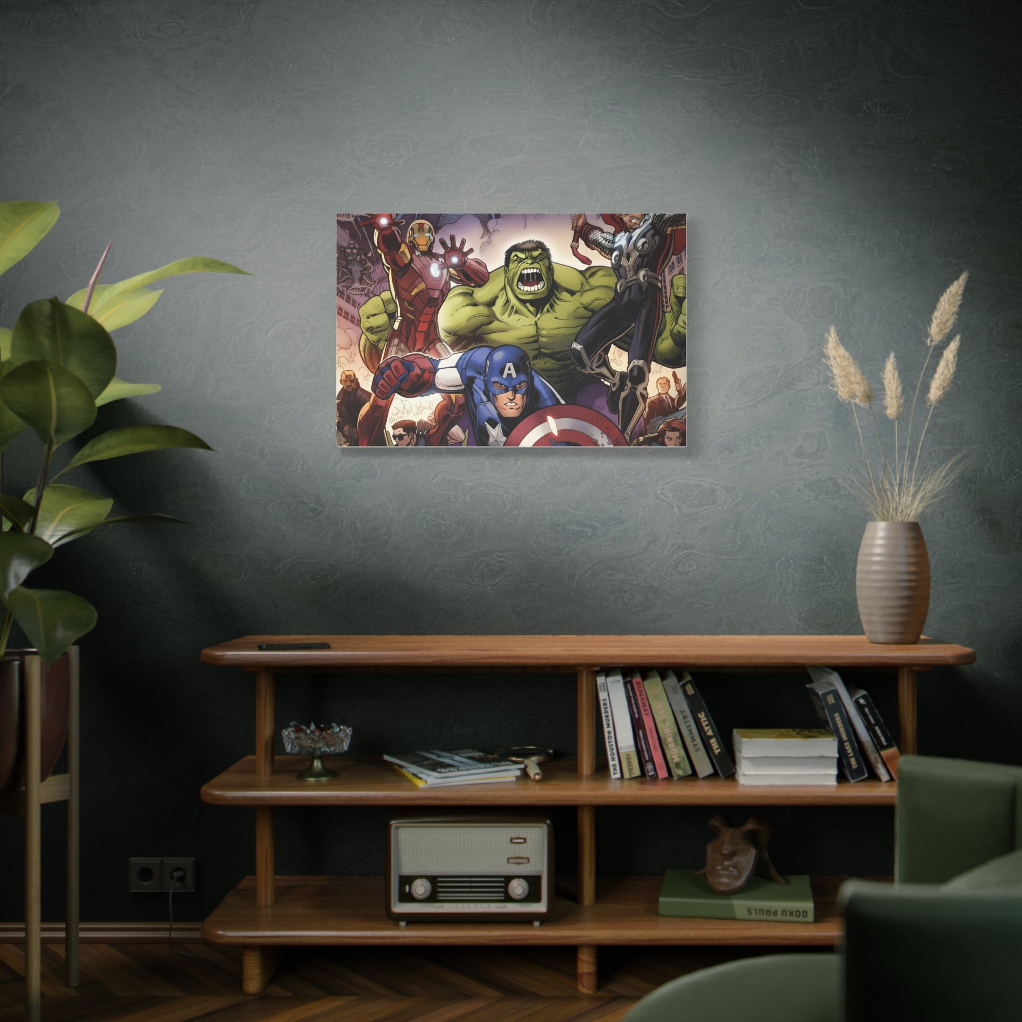 Superhero Canvas Art - Avengers Wall Decor