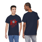 Iron Man Reactor Ripped Chest Graphic Tee — Toni Stark 2026 Tee