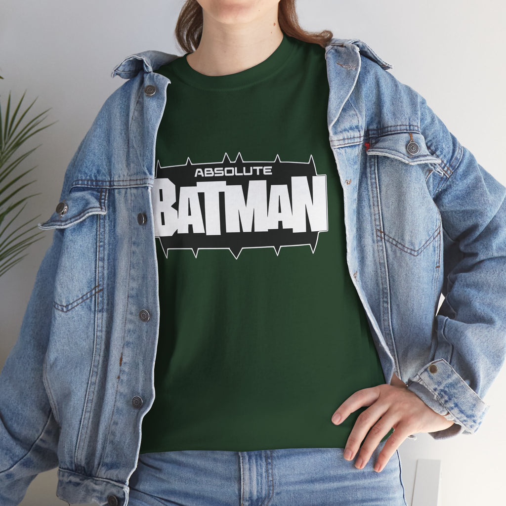 Absolute Batman Logo Unisex T-Shirt – DC Absolute Universe Gotham Knight Heavy Bat Graphic Tee