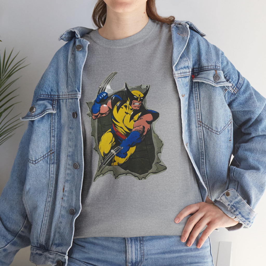 Retro Comic Wolverine T-Shirt — Vintage X‑Men Graphic Tee