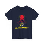 Flashpoint DC Flash Unisex T-shirt - Barry Allen Speed Force Graphic Tee - Dark Superhero Streetwear