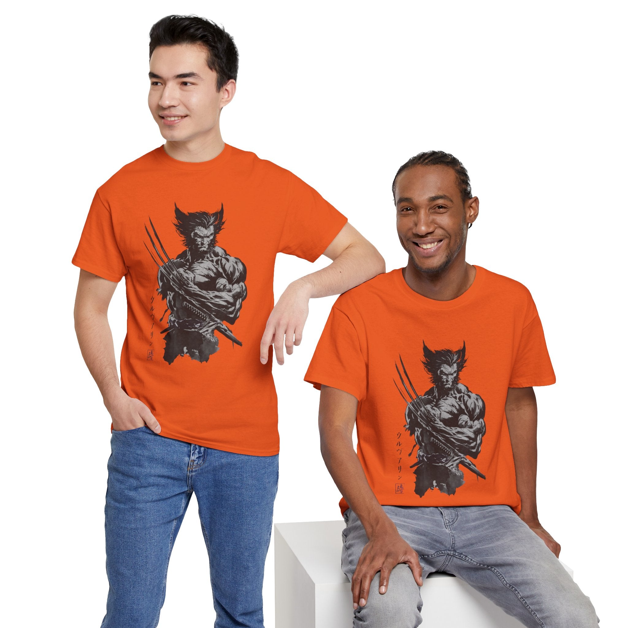 Wolverine Samurai T-Shirt – Marvel Inspired Japanese Style Unisex Tee
