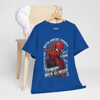 Marvel Spider-Man 'Gives the Finger' Comic Tee — Web-Slinger Graphic T-Shirt