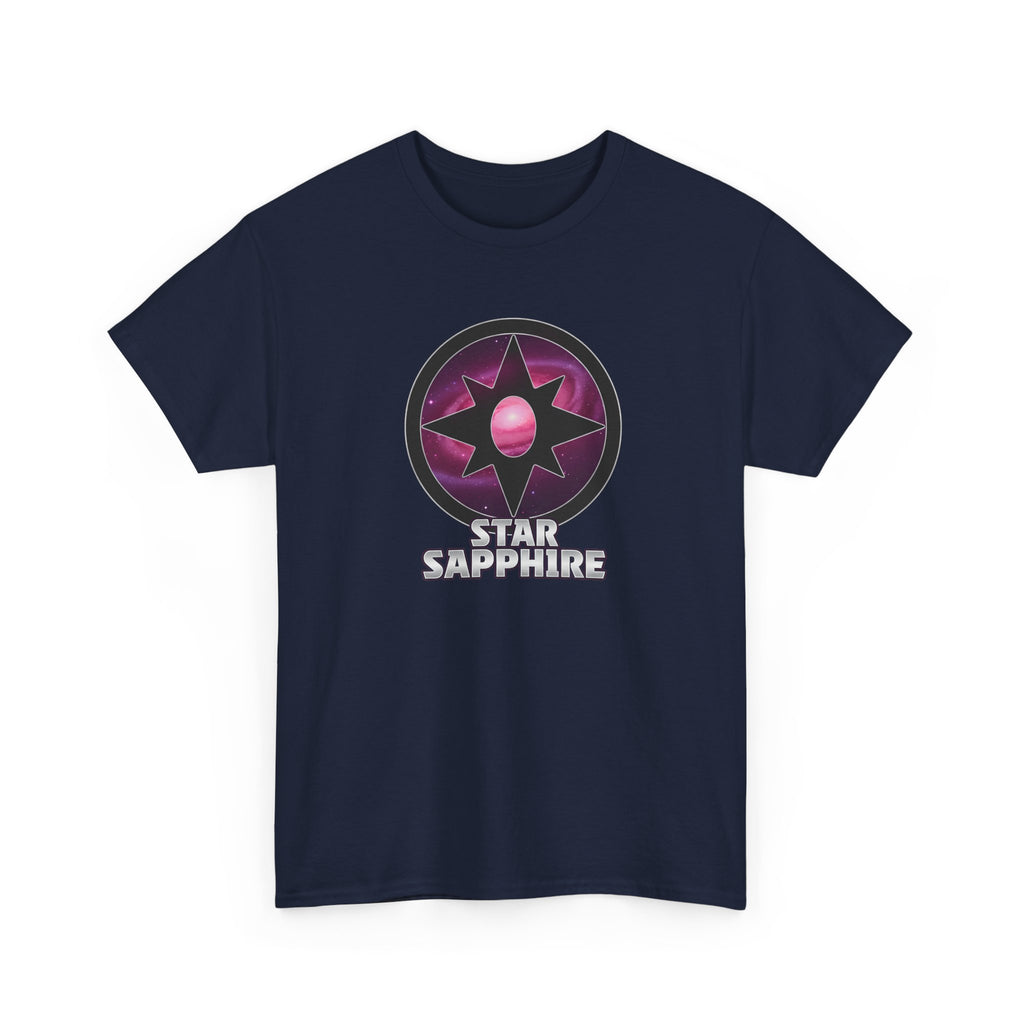 Teen Titans Star Graphic Tee — DC Star Sapphire Gem Logo T-Shirt
