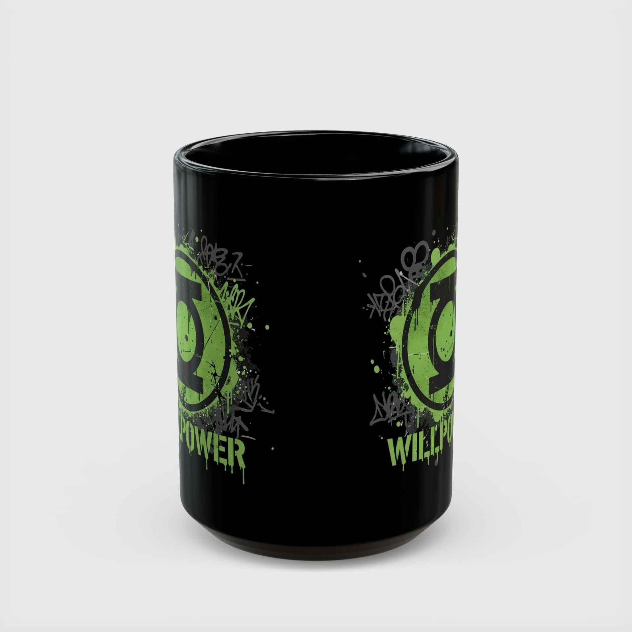 Edgy Willpower Lantern Street Art Statement Coffee Mug