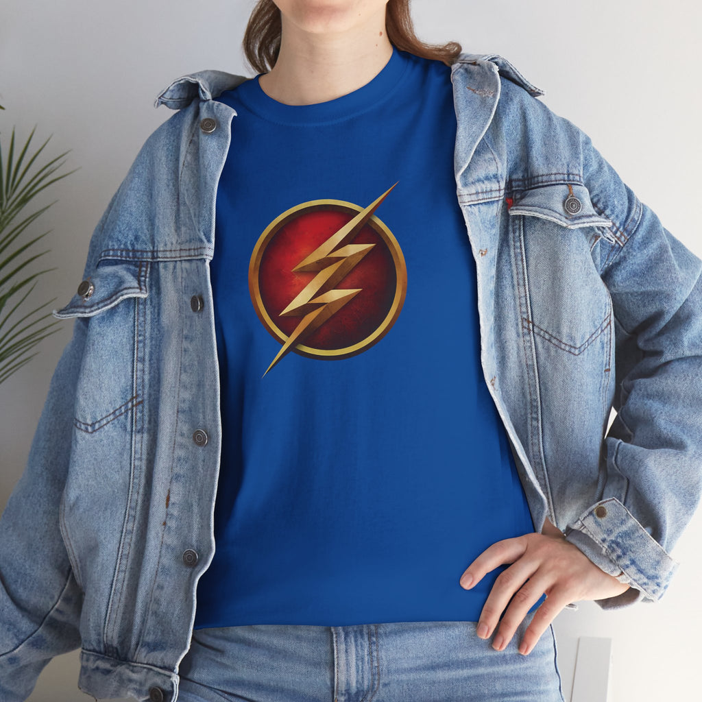 DC Flash Unisex T-shirt - Flashpoint & Classic Bolt Graphic Tee - Speed Force Apparel - Premium 100% Cotton Superhero Tee