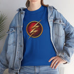 DC Flash Unisex T-shirt - Flashpoint & Classic Bolt Graphic Tee - Speed Force Apparel - Premium 100% Cotton Superhero Tee