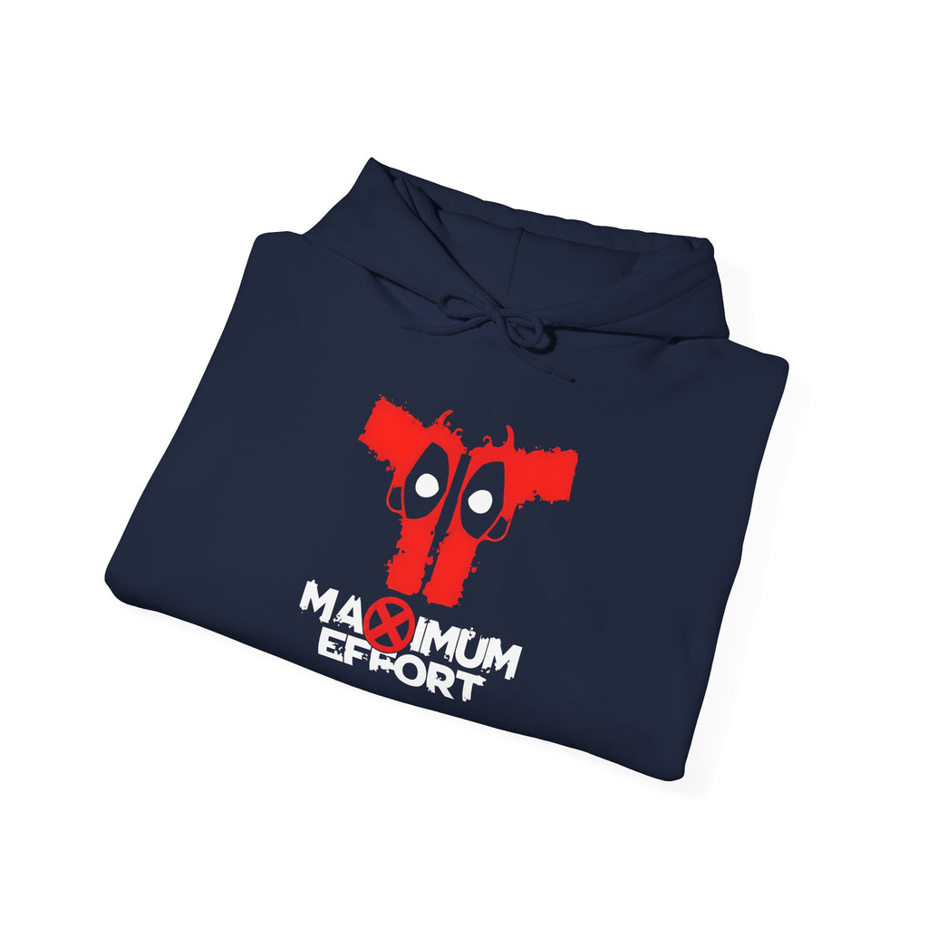 Deadpool "Maximum Effort" Hoodie — Marvel-Inspired Graphic Pullover