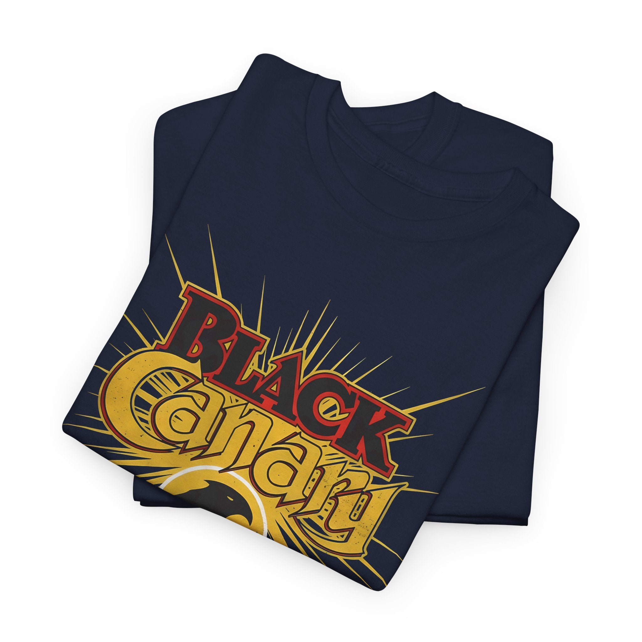 Black Canary Logo T-Shirt — Dinah Lance Justice Society of America Tee