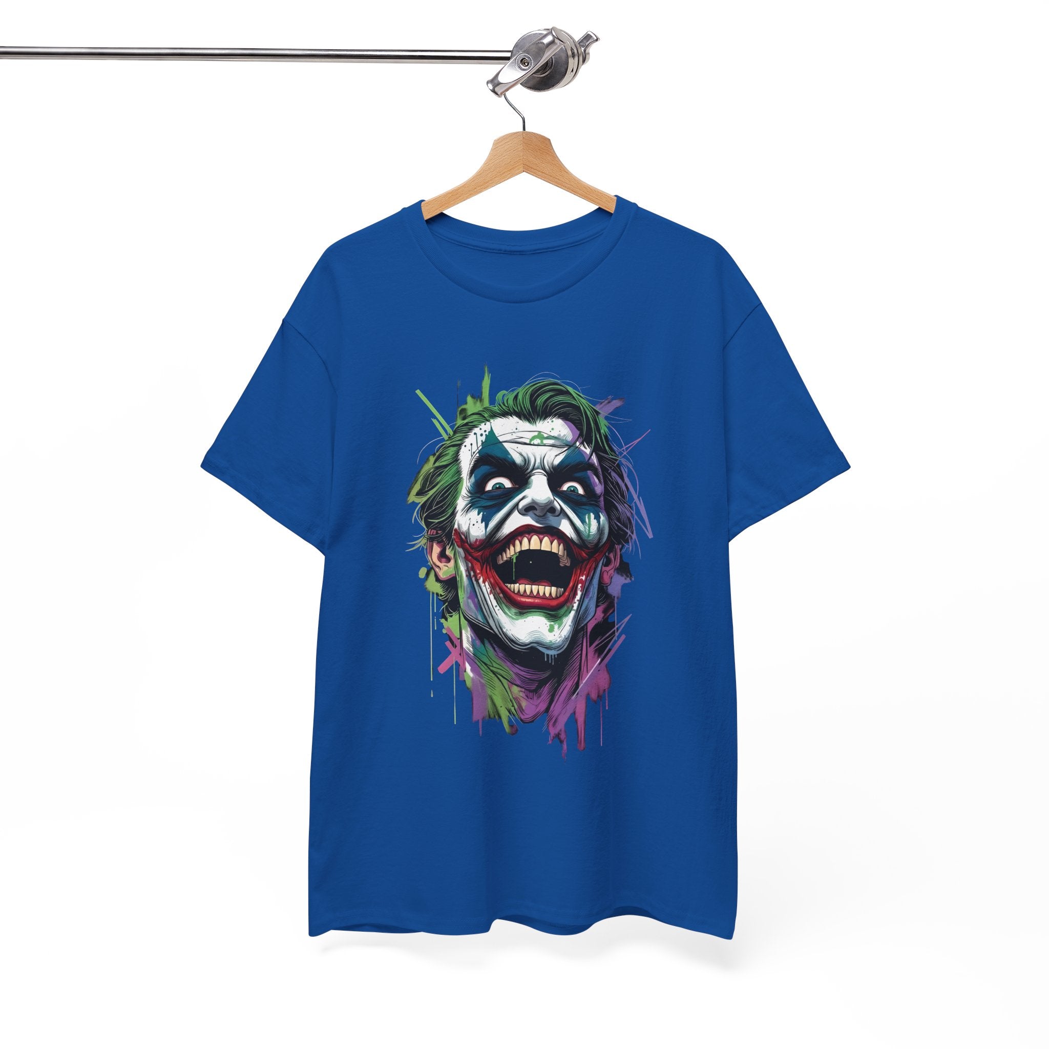 The Joker Streetwear Unisex Graphic Tee - Vintage DC Comics Joker Laugh T-Shirt