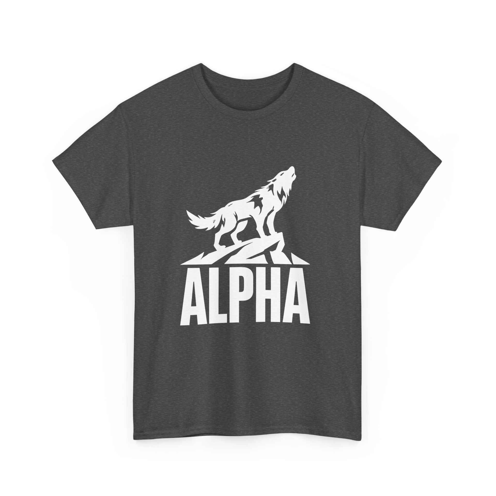 Alpha Wolf Tee, Graphic T-Shirt, Animal Lover Gift, Statement Shirt, Birthday Present, Outdoor Adventure, Cool Tee, Unisex Shirt