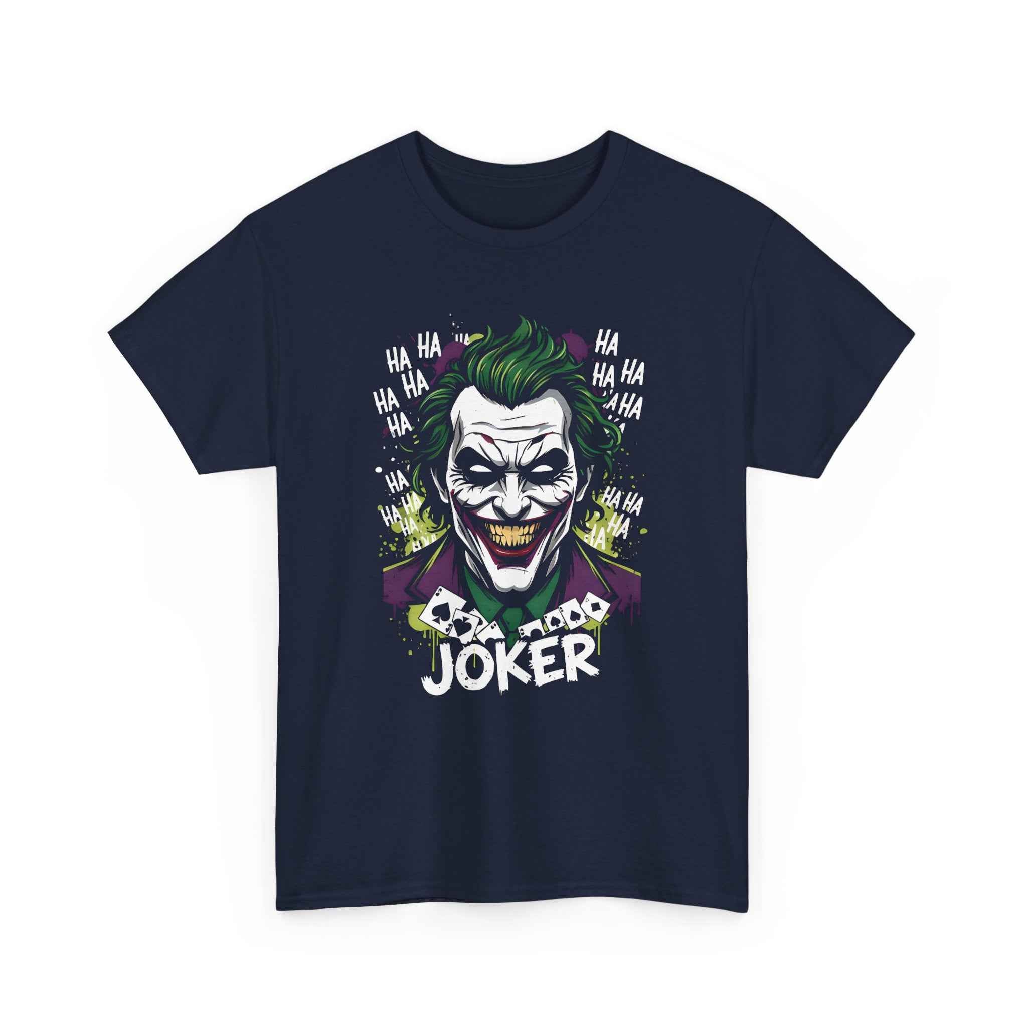 Joker Villain "HA HA HA" Comic Art Unisex T-Shirt