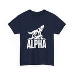 Alpha Wolf Tee, Graphic T-Shirt, Animal Lover Gift, Statement Shirt, Birthday Present, Outdoor Adventure, Cool Tee, Unisex Shirt