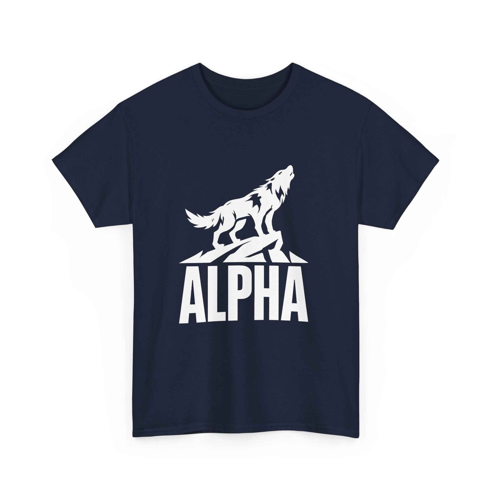 Alpha Wolf Tee, Graphic T-Shirt, Animal Lover Gift, Statement Shirt, Birthday Present, Outdoor Adventure, Cool Tee, Unisex Shirt