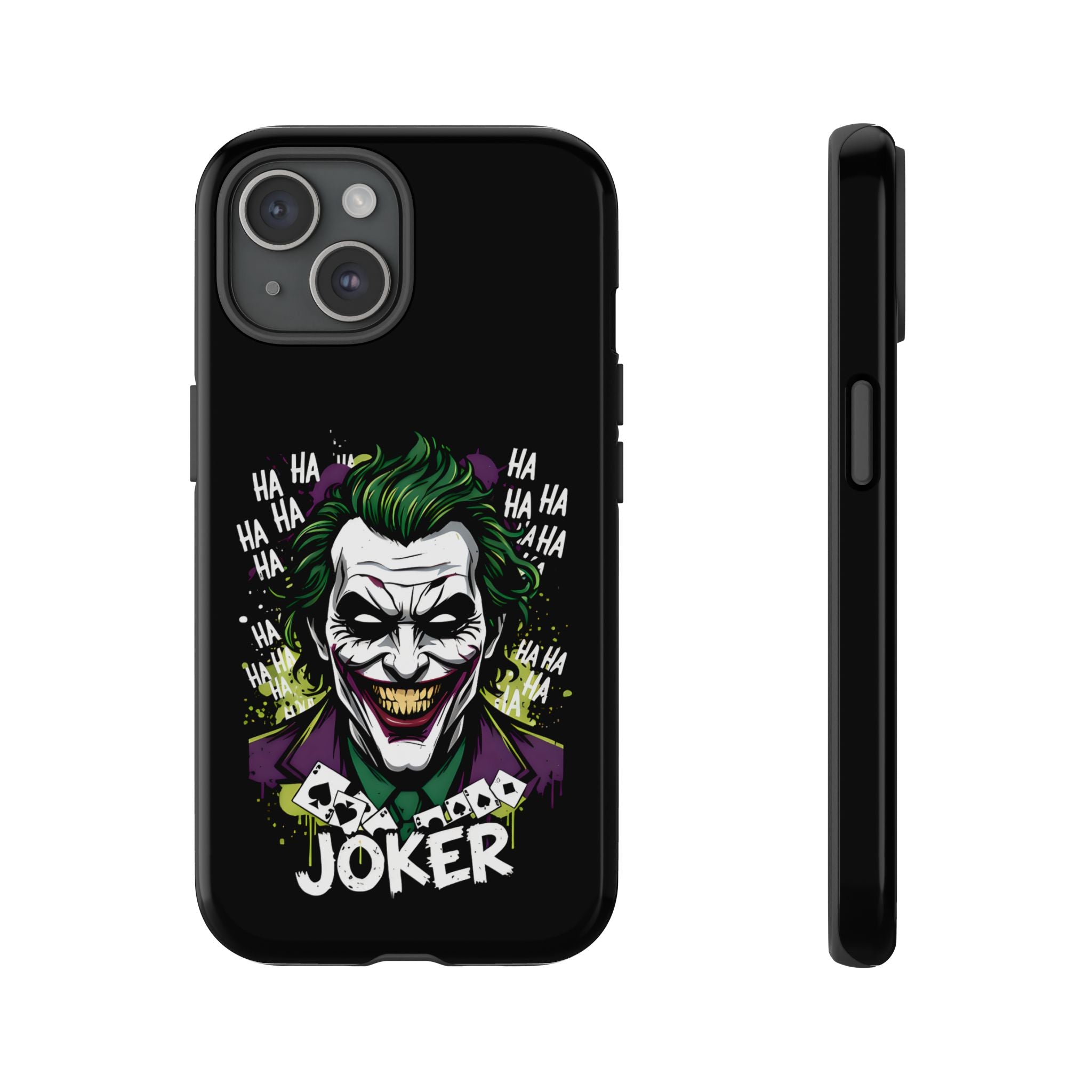 Joker "Bad Joke" DC Villain Hard Case for iPhone 17, 17 Air, 17 Pro Max, 16, 15, 14