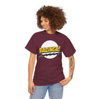 Flash Parody: A fan tribute Unisex T-shirt - DC Flash logo with Sheldon's catchphrase "Bazinga!"