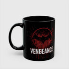 Batman Vengeance Blood Splatter Black Ceramic Mug