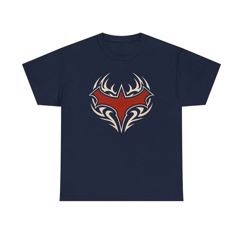 Tribal Batman Red Bat-Symbol Unisex Graphic T-Shirt