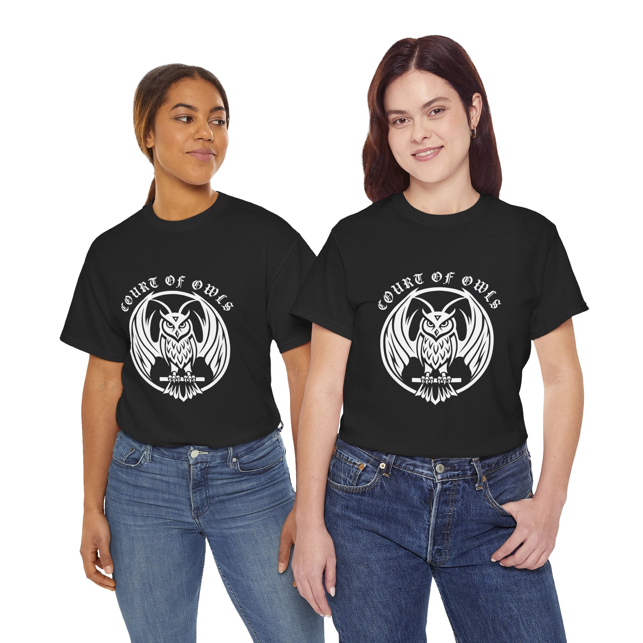 Absolute Batman The Court of Owls Graphic Tee — Gotham Talons Emblem T‑Shirt