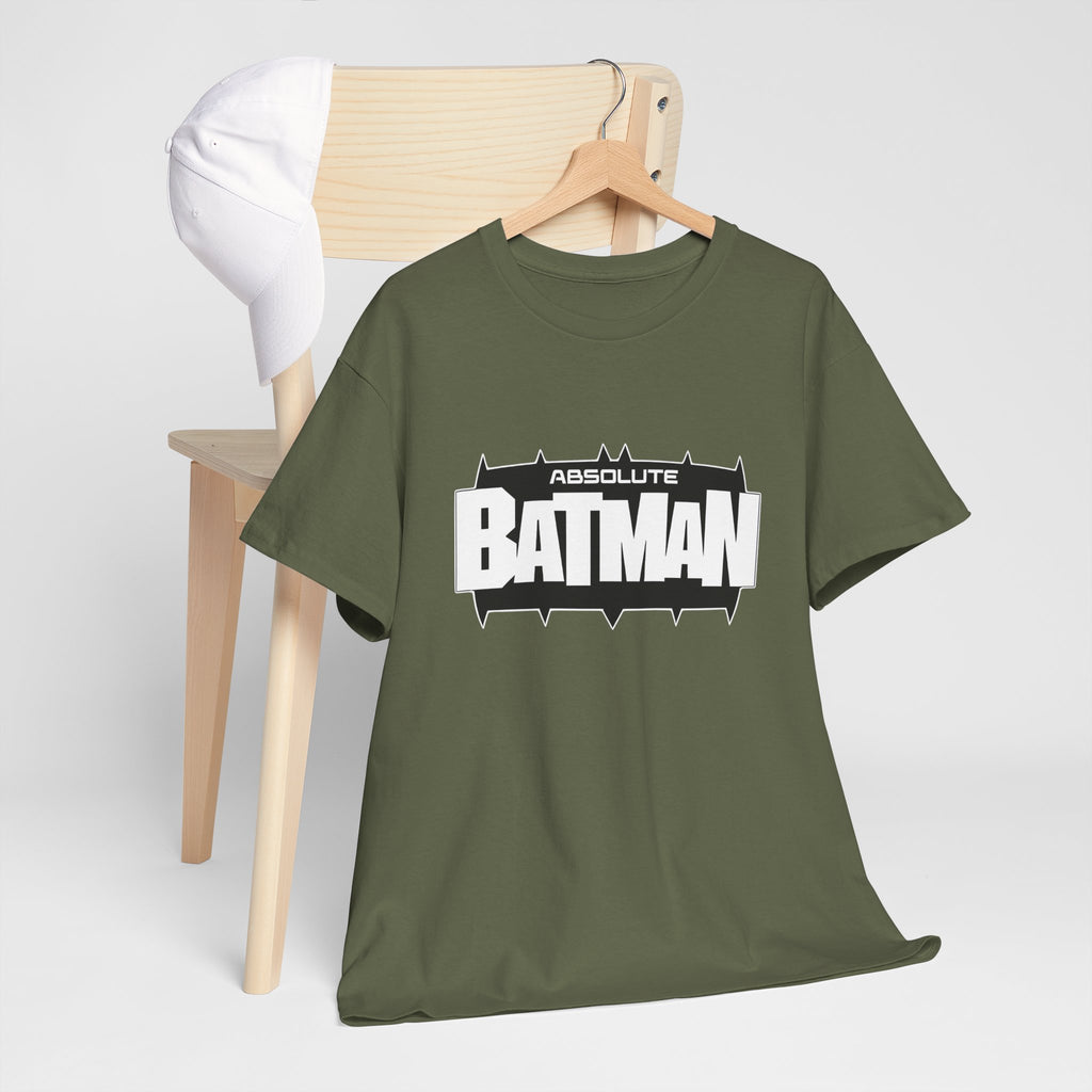 Absolute Batman Logo Unisex T-Shirt – DC Absolute Universe Gotham Knight Heavy Bat Graphic Tee