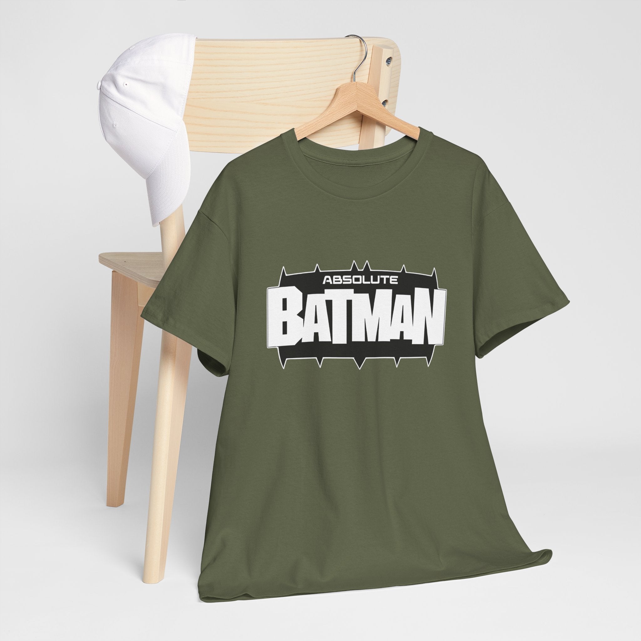 Absolute Batman Logo Unisex T-Shirt – DC Absolute Universe Gotham Knight Heavy Bat Graphic Tee