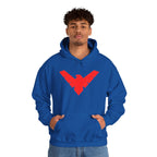 Nightwing Red Emblem Hoodie — DC New 52 Comic Logo Sweatshirt