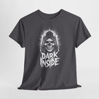 Dark Inside Skull Graphic T-Shirt — Gothic Halloween Alternative Tee