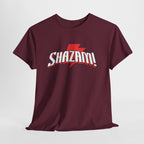 Shazam! Lightning Logo T-Shirt — Retro Comic Superhero Tee