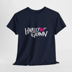 Harley Quinn Skull Heart Shirt – DC Comics Villain Graphic Tee