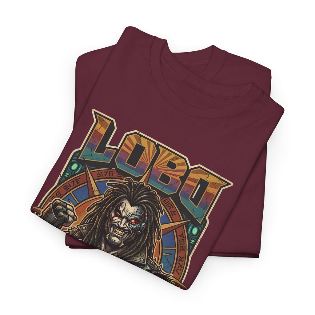 Lobo Warrior Graphic Tee – Jason Momoa’s DCU Czarnian Bounty Hunter T‑Shirt