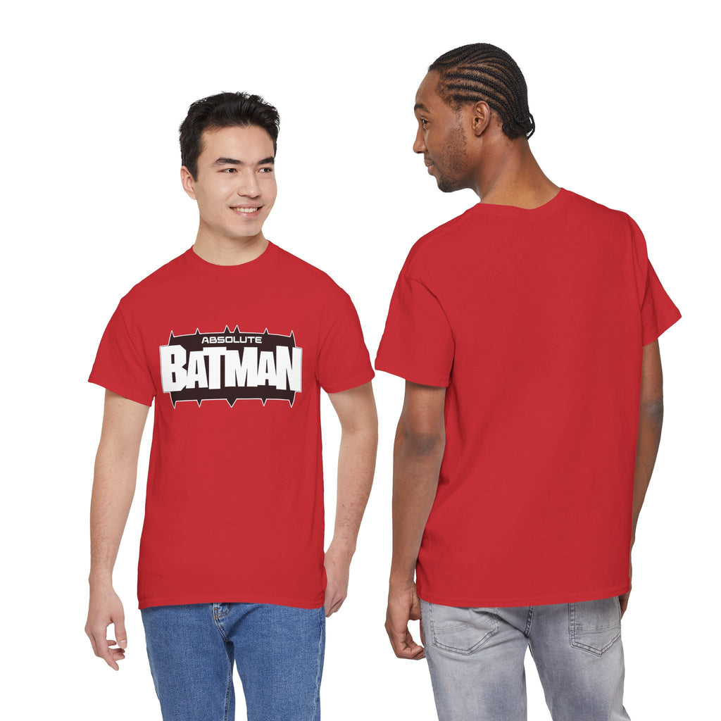 Absolute Batman Logo Unisex T-Shirt – DC Absolute Universe Gotham Knight Heavy Bat Graphic Tee