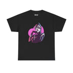 Catwoman Neon Heart Retro Comic T-Shirt — Catwoman Anti-Hero Tee