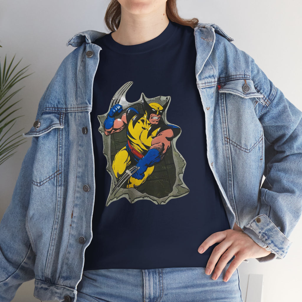 Retro Comic Wolverine T-Shirt — Vintage X‑Men Graphic Tee