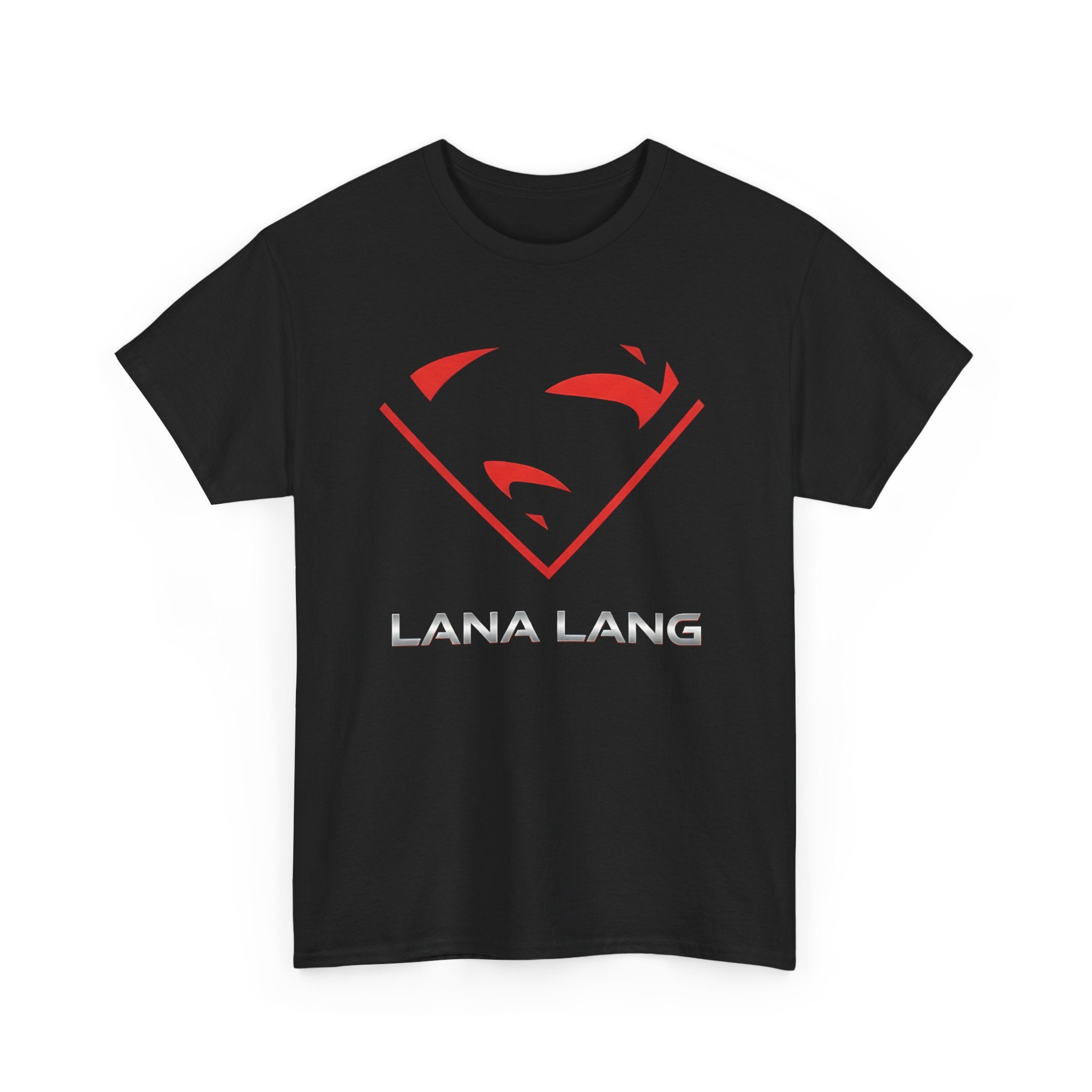 Superwoman Red Shield Graphic T-Shirt — Lana Lang Prime Earth Superwoman Logo Tee