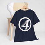 Fantastic Four Retro Logo T-Shirt — Minimalist Vintage Superhero Tee