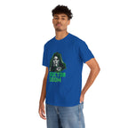 Doctor Doom Retro Green Villain Portrait T-Shirt — Avengers Graphic Tee