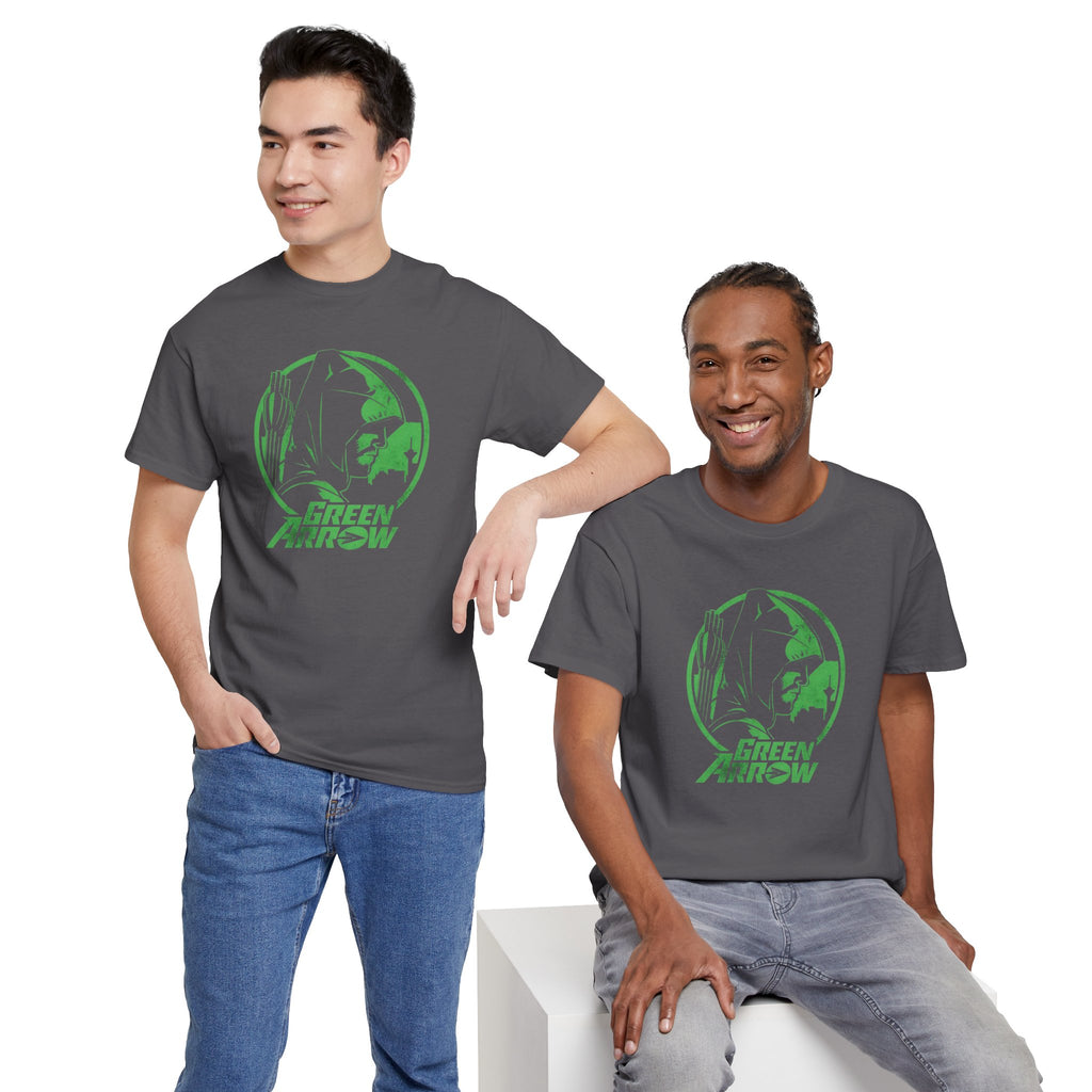 DC Green Arrow Graphic Tee — Oliver Queen - The Arrow Archer Logo T-Shirt