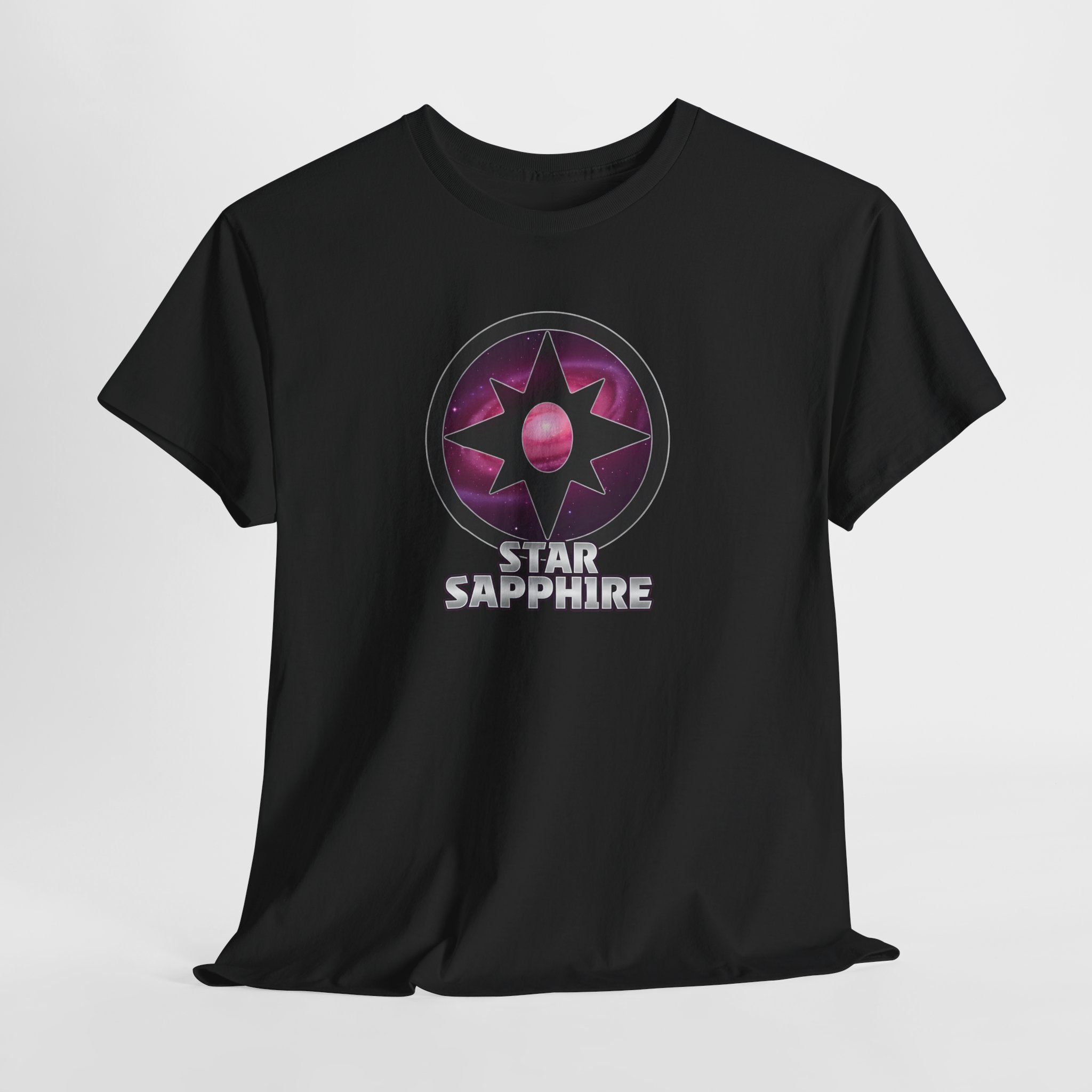 Teen Titans Star Graphic Tee — DC Star Sapphire Gem Logo T-Shirt