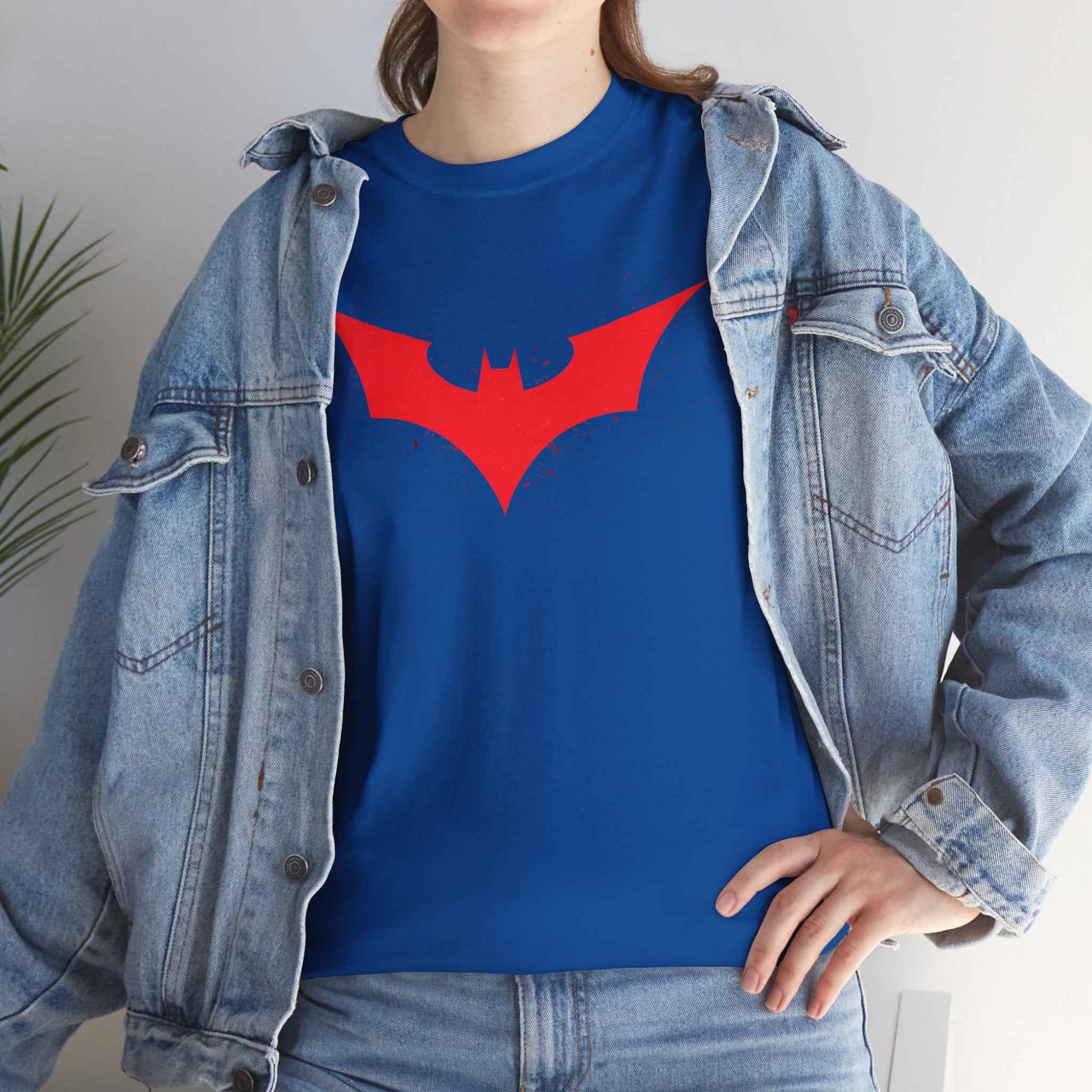 Unisex Batman Beyond Neo-Gotham Red Logo T-Shirt