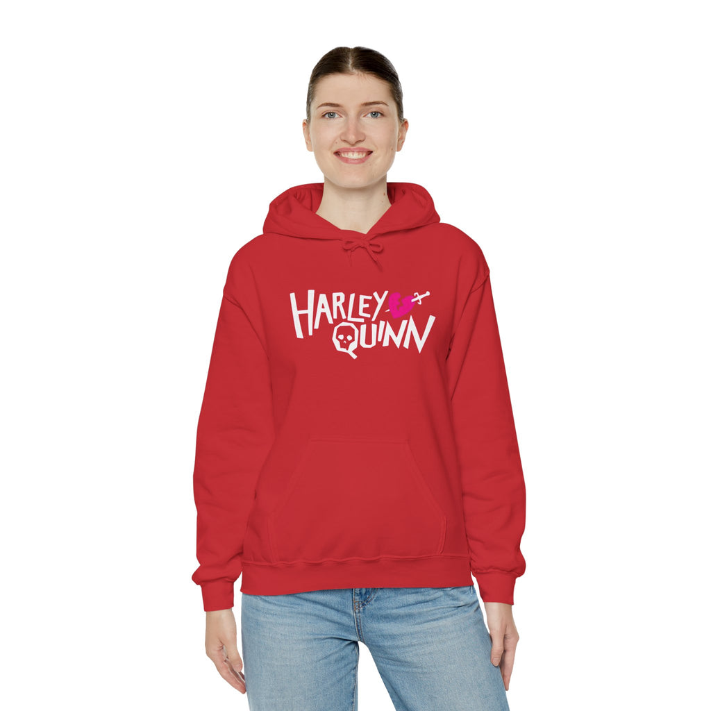 Harley Quinn Mad Love Graphic T‑Shirt – Skull Heart Edition