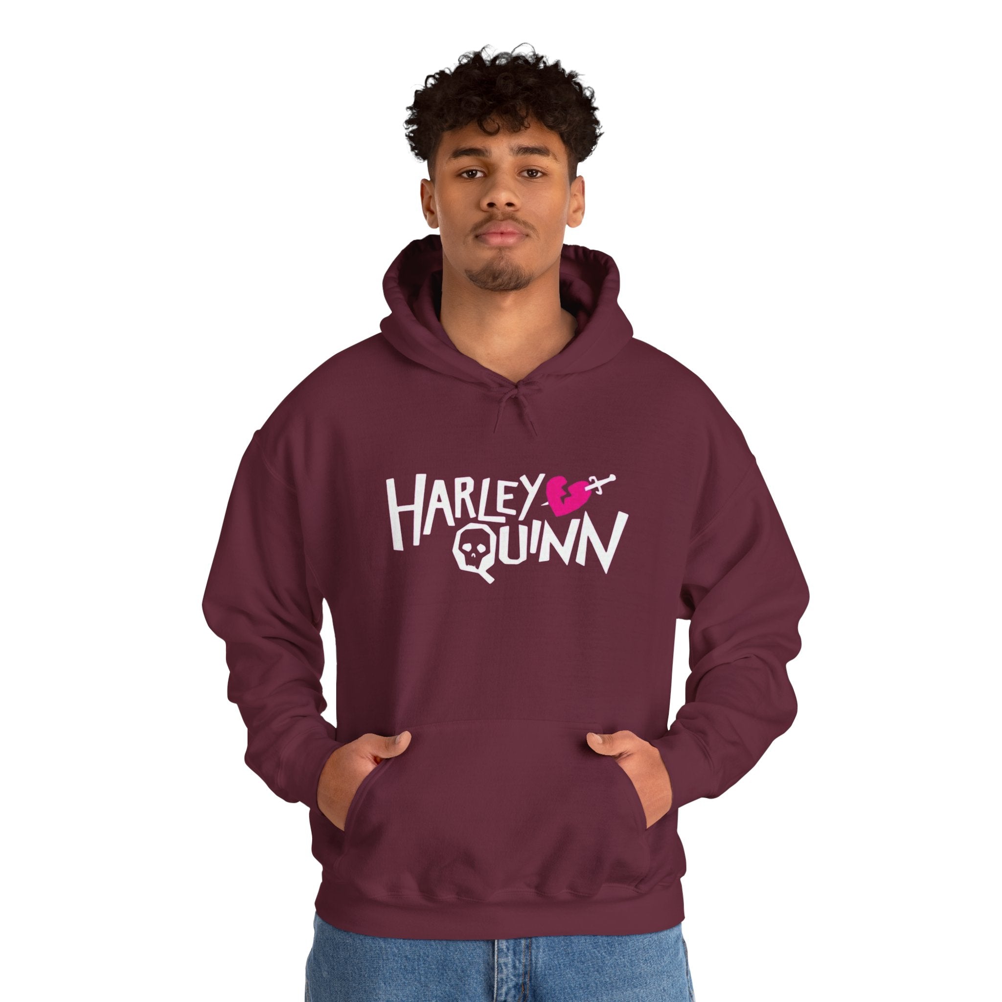 Harley Quinn Mad Love Graphic T‑Shirt – Skull Heart Edition