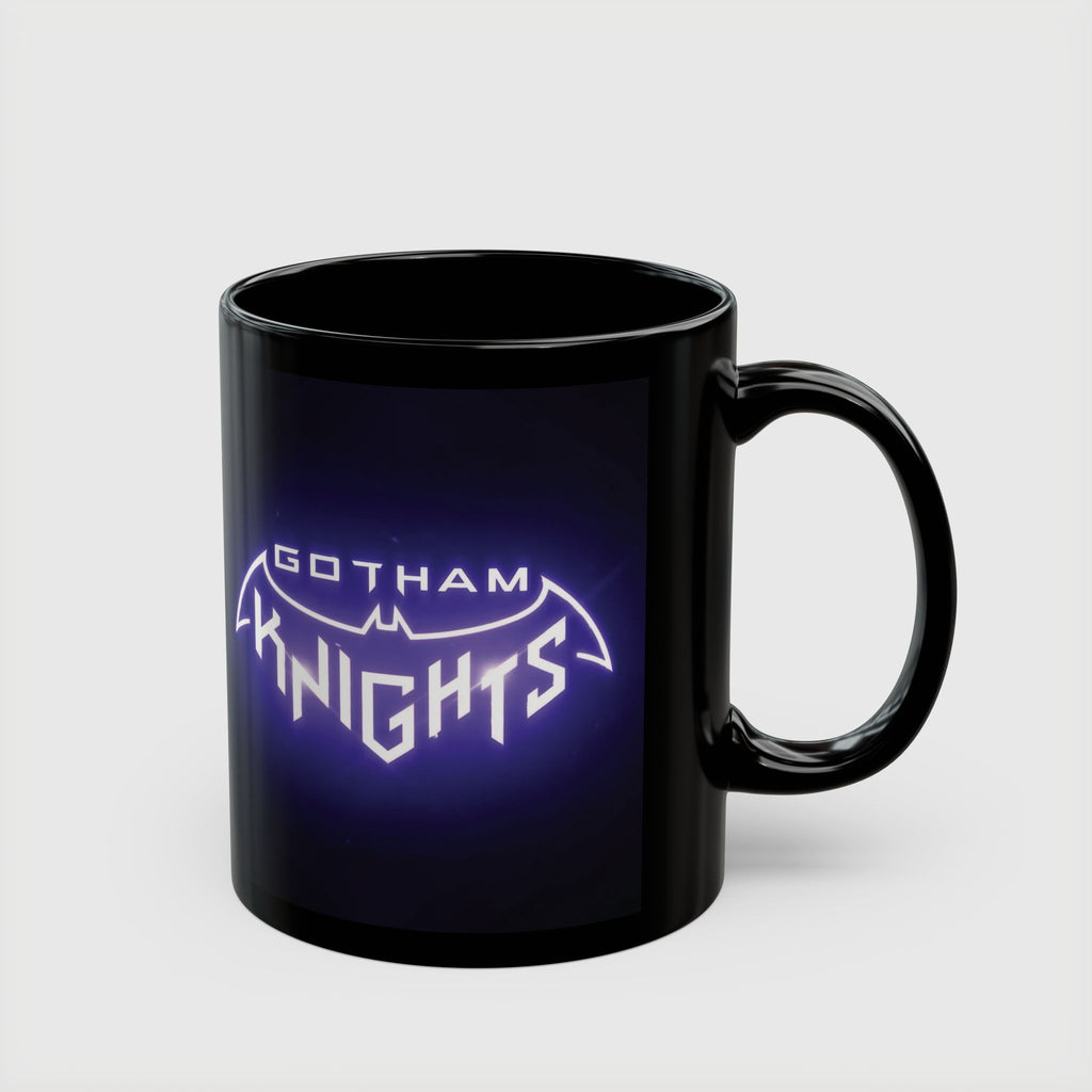 Gotham Knights & Heroes Black Morning Coffee Mug (11oz/15oz)