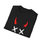 Devilish Graphic Unisex T-Shirt, Funny Tees, Halloween Costume, Casual Wear, Gift for Him/Her, Graphic Tee