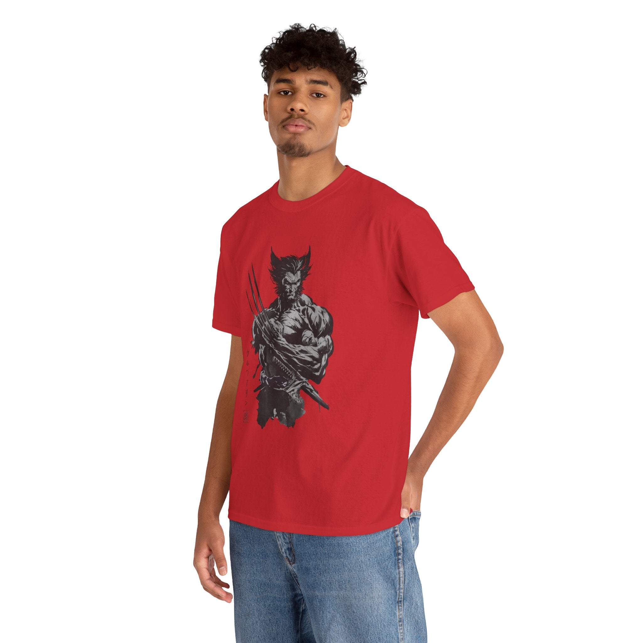 Wolverine Samurai T-Shirt – Marvel Inspired Japanese Style Unisex Tee