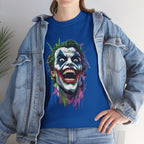 The Joker Streetwear Unisex Graphic Tee - Vintage DC Comics Joker Laugh T-Shirt