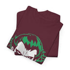 Joker Smile Graphic T-Shirt – Dark Villain Green Grin Unisex Tee