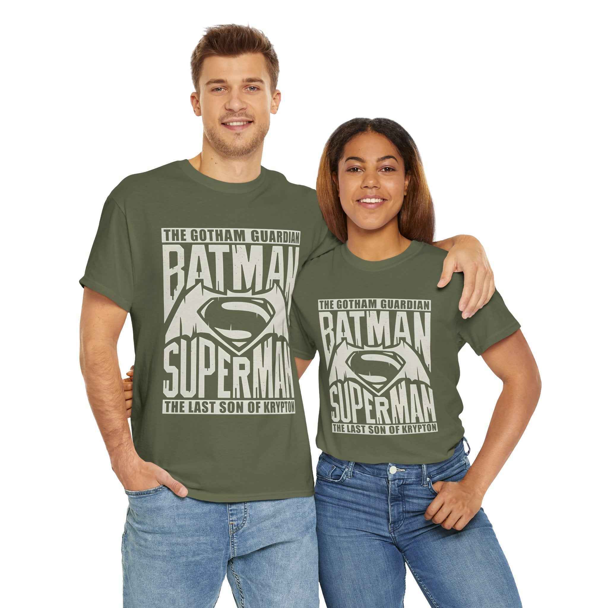 Unisex Batman Superman Dawn of Justice Logo T-Shirt